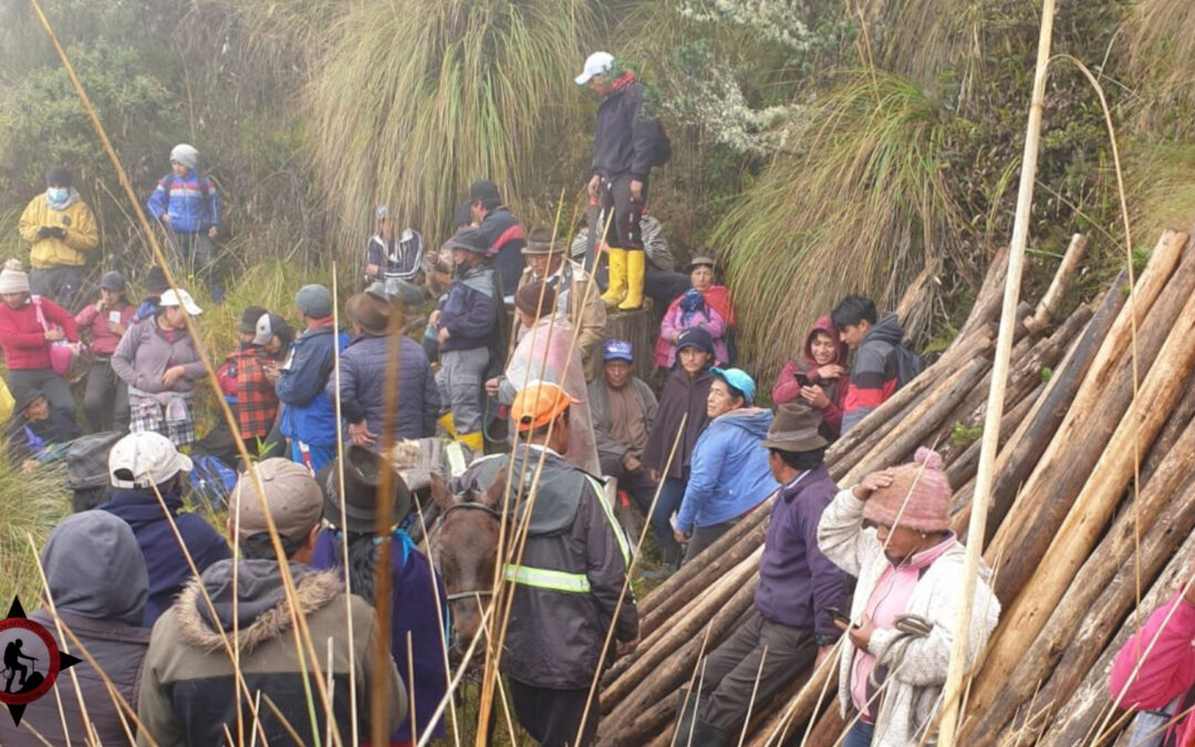 Linderos en el Páramo de Leonal