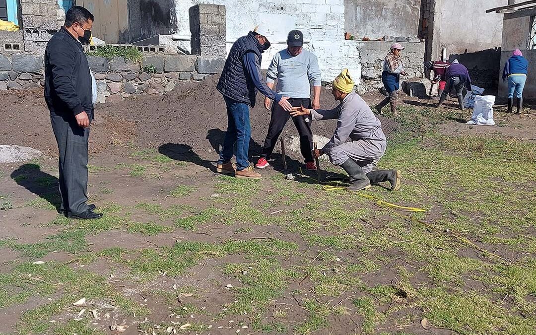 Nuevas camas en el Vivero San Isidro