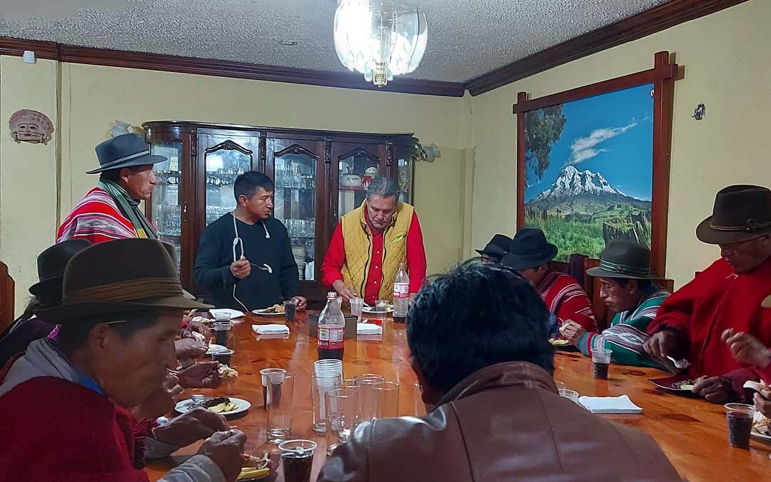 Reunión de trabajo Parroquia Cacha
