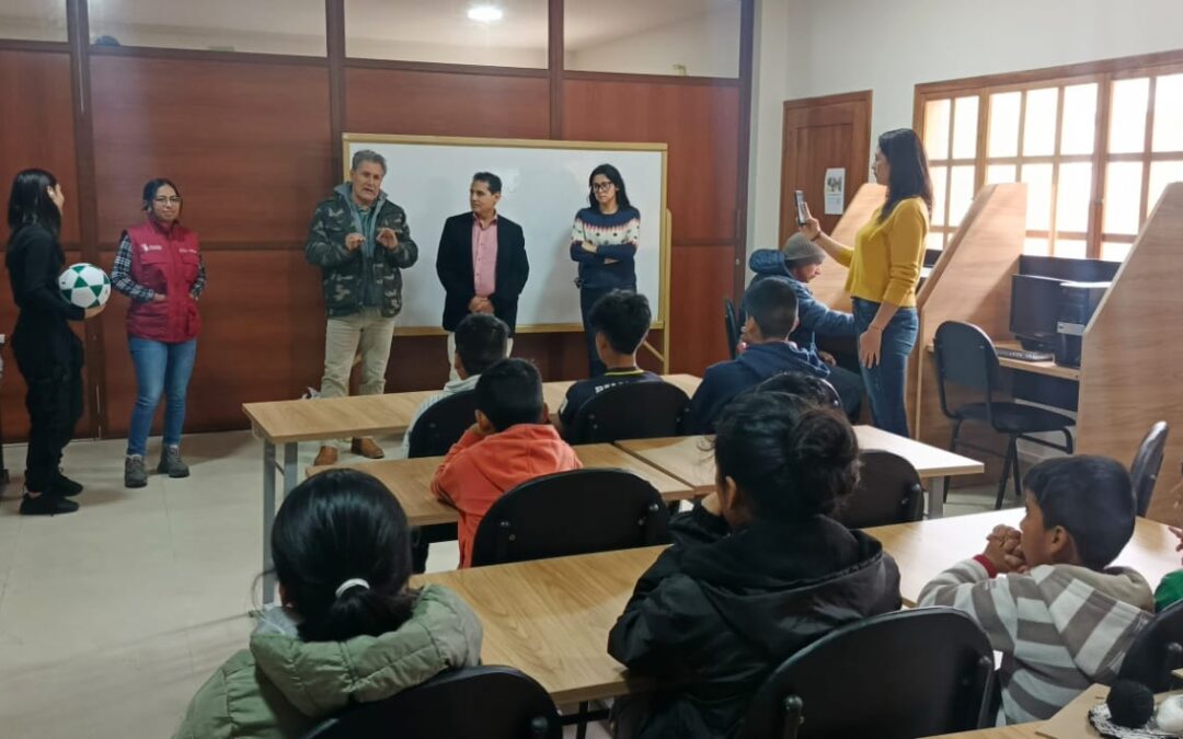 Socialización en Chimborazo